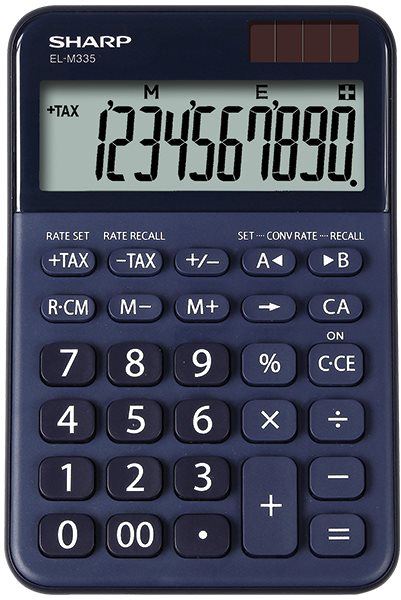Kalkulačka SHARP EL M 335 modrá