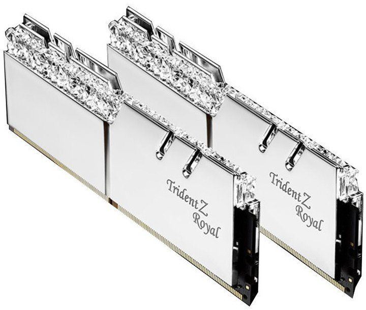 Operační paměť G.SKILL 16GB KIT DDR4 3200MHz CL16 Trident Z Royal RGB silver