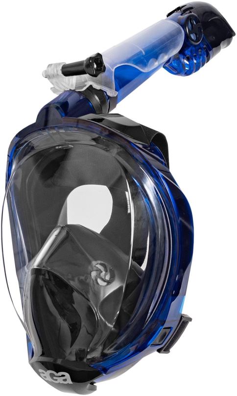 Šnorchlovací maska Aga Celoobličejová šnorchlovací maska L/XL DS1133 tmavě modrá