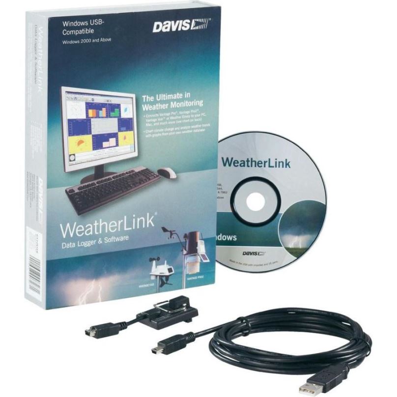 6510USB - WeatherLink - připojení na PC - USB