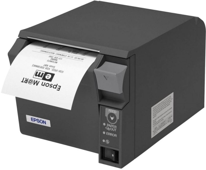 Pokladní tiskárna Epson TM-T70II tmavě šedá