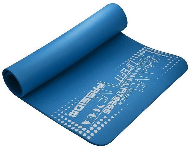 Podložka na cvičení Lifefit Yoga Mat Exkluziv modrá
