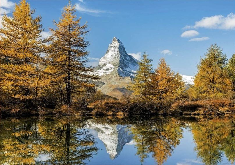 Puzzle Educa Puzzle Podzimní Matterhorn, Švýcarsko 1000 dílků