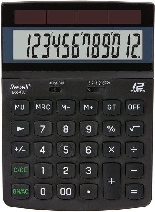 Kalkulačka REBELL ECO 450