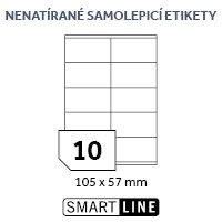 Etikety SmartLine EL/MF-10L105X57 (formát A4, 10x etiketa 105x57)