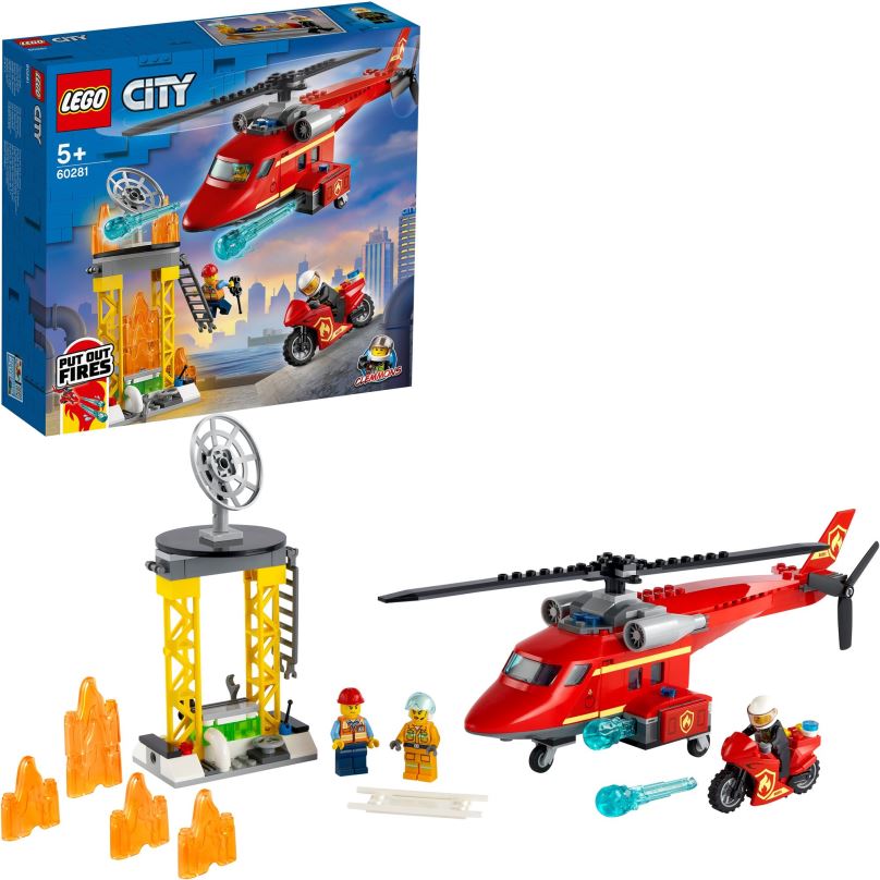 LEGO stavebnice LEGO® City 60281 Hasičský záchranný vrtulník
