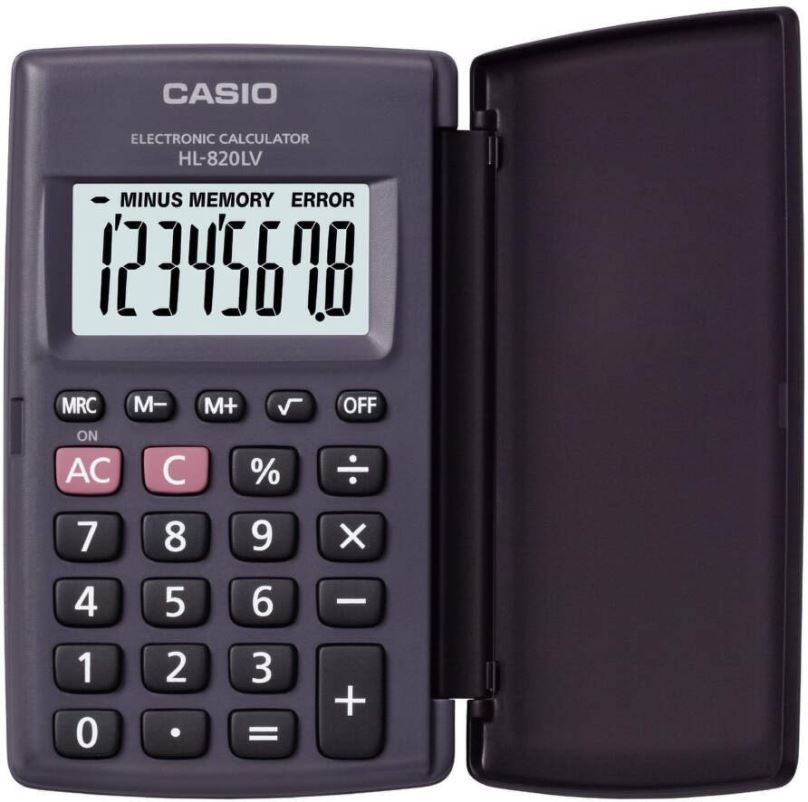 Kalkulačka CASIO HL 820 LV BK