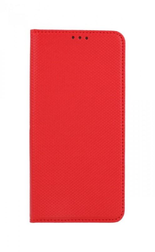 Pouzdro na mobil TopQ Pouzdro Samsung A13 Smart Magnet knížkové Červená 71599