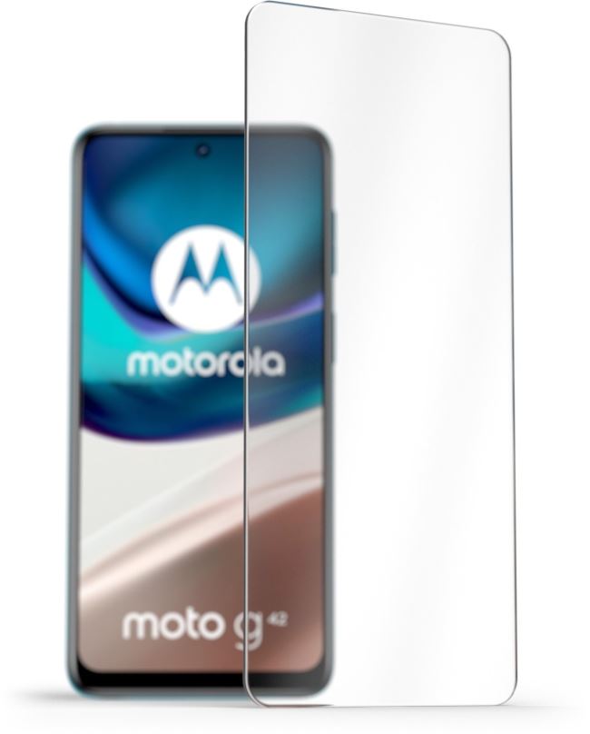 Ochranné sklo AlzaGuard 2.5D Case Friendly Glass Protector pro Motorola Moto G42
