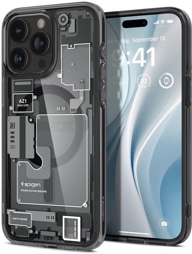 Kryt na mobil Spigen Ultra Hybrid MagSafe Zero One iPhone 15 Pro Max