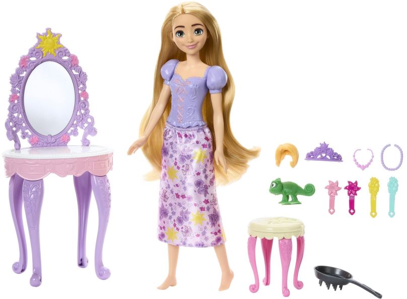 Panenka Disney Princess Locika se stylovými doplňky