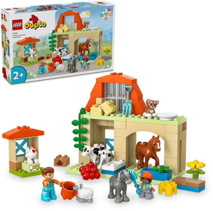 LEGO stavebnice LEGO® DUPLO® 10416 Péče o zvířátka na farmě