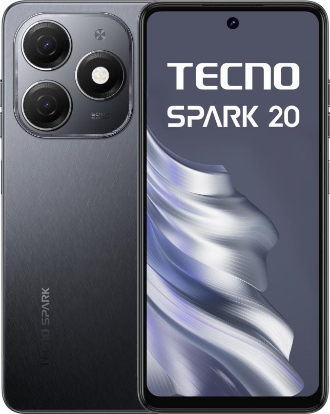 Mobilní telefon Tecno Spark 20 8GB/256GB černý