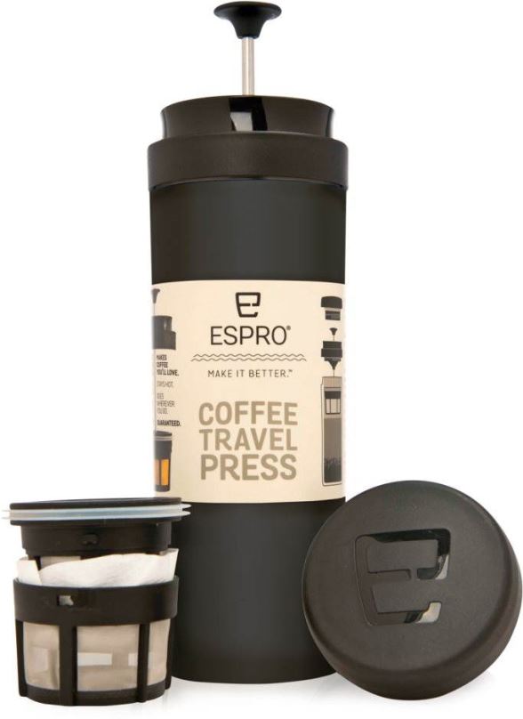 French press ESPRO Travel Press 0,35l černý