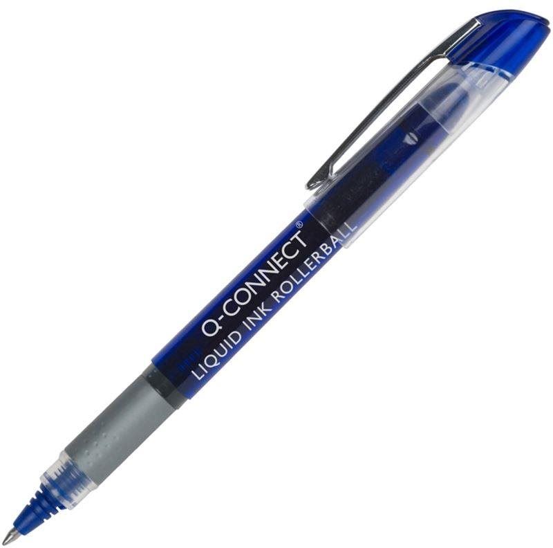 Roller Q-CONNECT Rollerball modrý