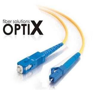 Datový kabel OPTIX LC-SC optický patch cord 09/125 0,5m G657A simplex