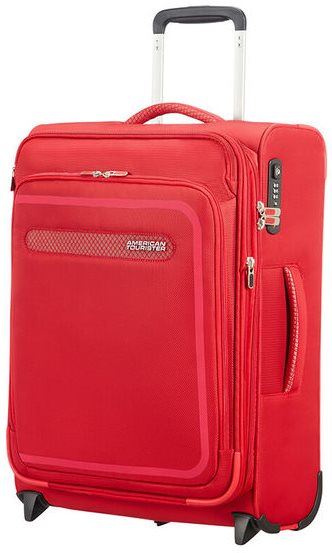 Cestovní kufr American Tourister Airbeat Upright 55 EXP Pure Red