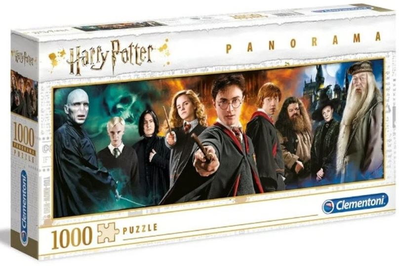 Puzzle Clementoni Panoramatické puzzle Harry Potter 1000 dílků