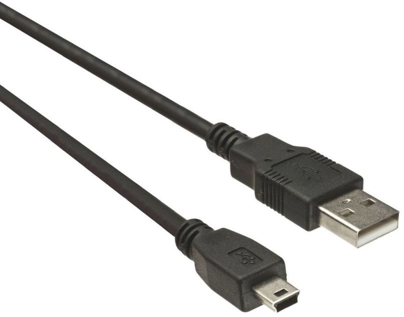 Datový kabel PremiumCord USB 2.0 propojovací A-B mini 2m černý