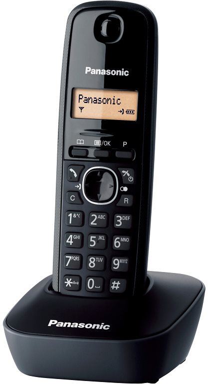 Telefon pro pevnou linku Panasonic KX-TG1611FXH Black