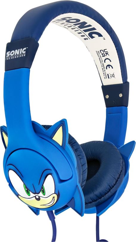 Sluchátka OTL Sonic The Hedgehog 3D Children's Headphones