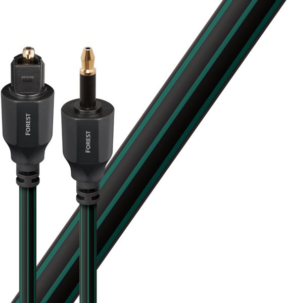 Audioquest Forest Optilink 3,0 m - optický kabel  3,5 mm Mini-Full size
