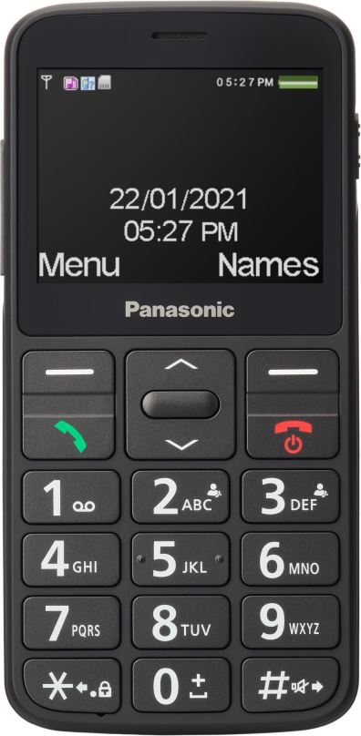 Mobilní telefon Panasonic KX-TU160EXB černá