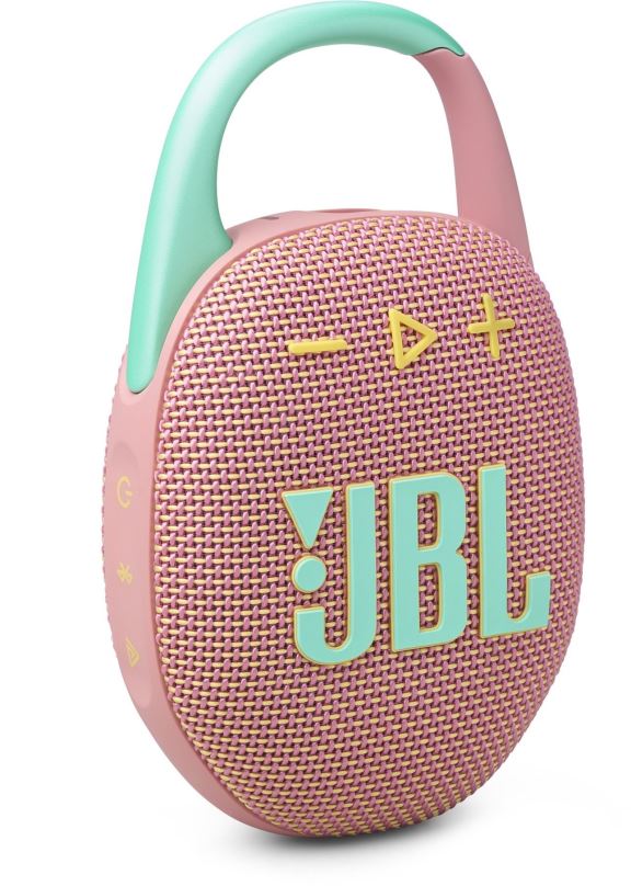Bluetooth reproduktor JBL Clip 5 Pink