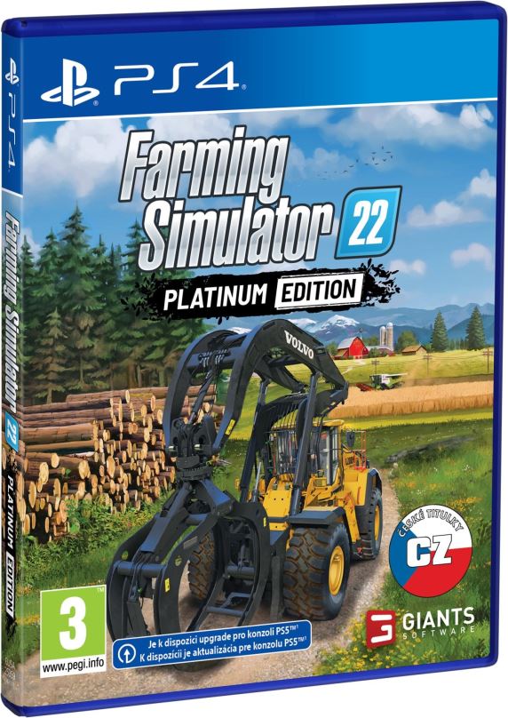 Hra na konzoli Farming Simulator 22: Platinum Edition - PS4