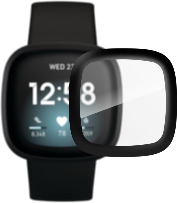 Ochranné sklo AlzaGuard FlexGlass pro Fitbit Versa 3