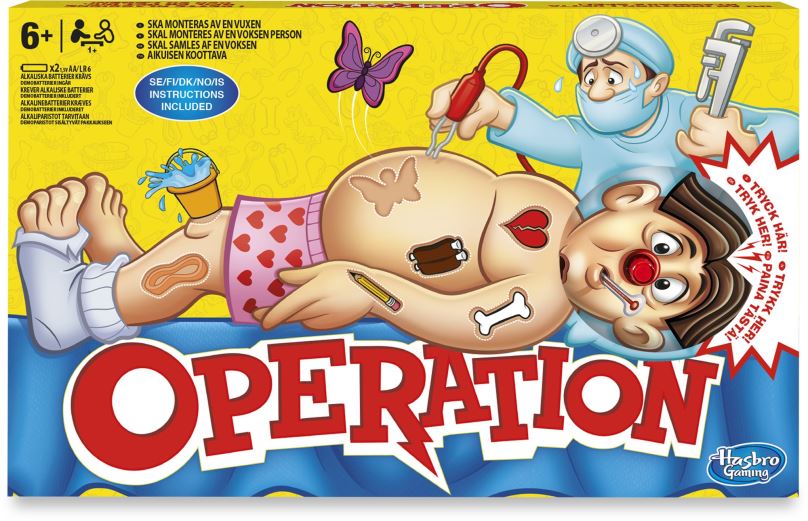 Desková hra Dětská hra Operace