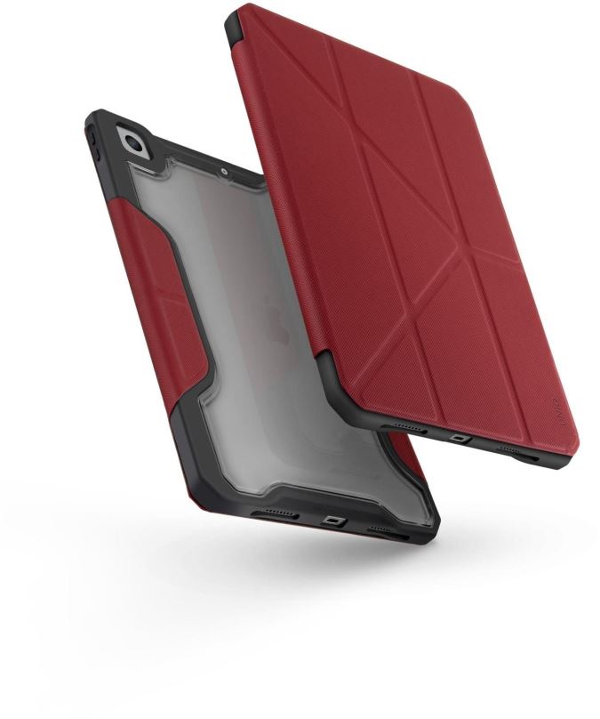 Pouzdro na tablet UNIQ Trexa antimikrobiální pouzdro pro iPad 10.2" (2021/2020/2019) červené
