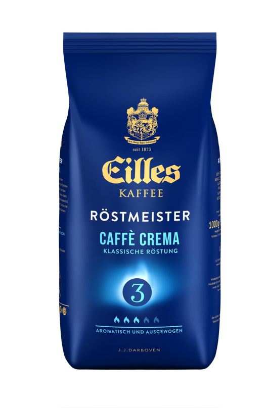 Káva EILLES Gourmet Café Crema 1000g zrno