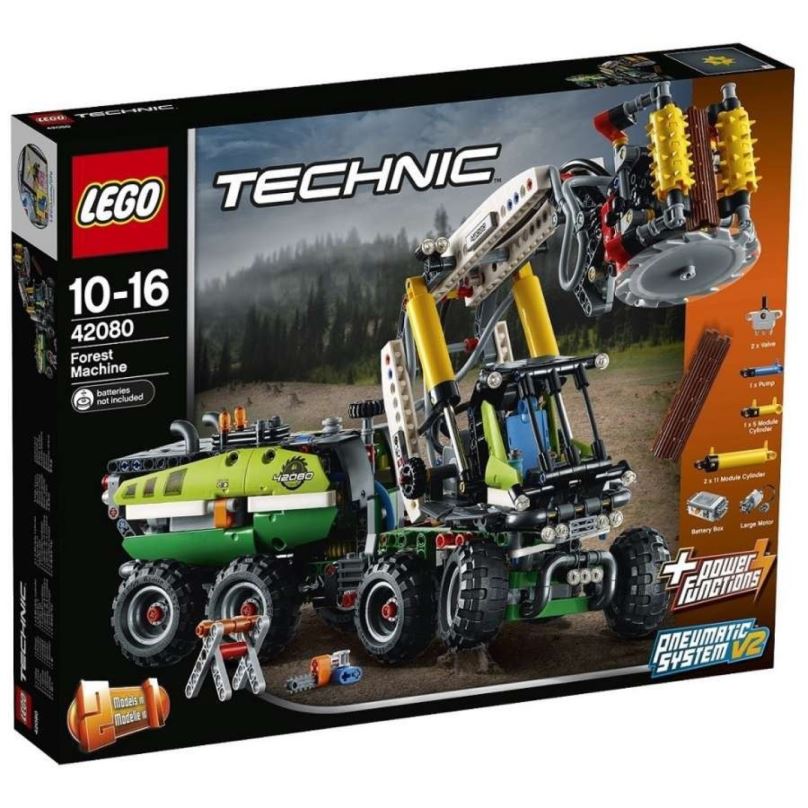 Stavebnice LEGO Technic 42080 Lesní stroj