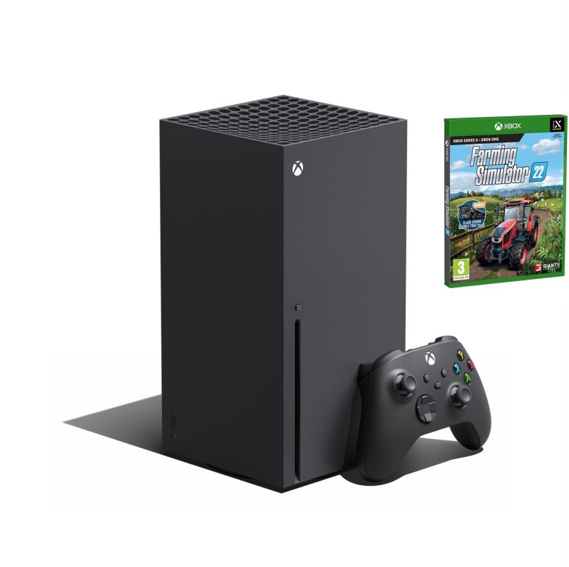 Herní konzole Xbox Series X + Farming Simulator 22