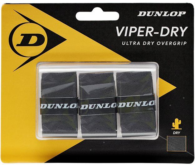 Omotávka na raketu DUNLOP Viper-Dry omotávka černá