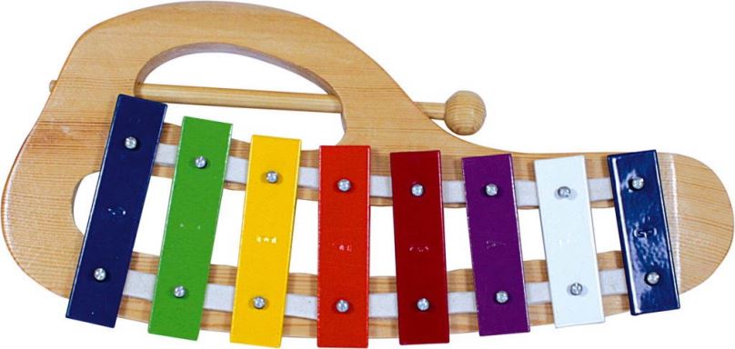 Hudební hračka Bino obloukový xylofon