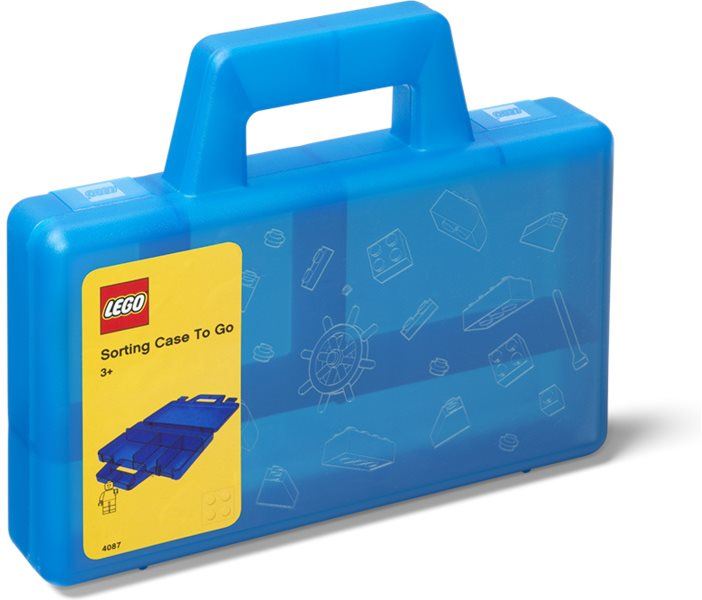 Úložný box LEGO úložný box To-Go modrý