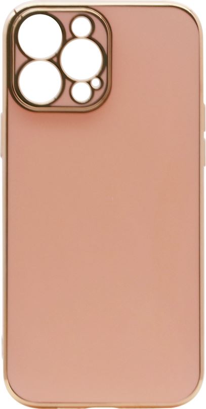 Kryt na mobil iWill Luxury Electroplating Phone Case pro iPhone 13 Pro Max Pink
