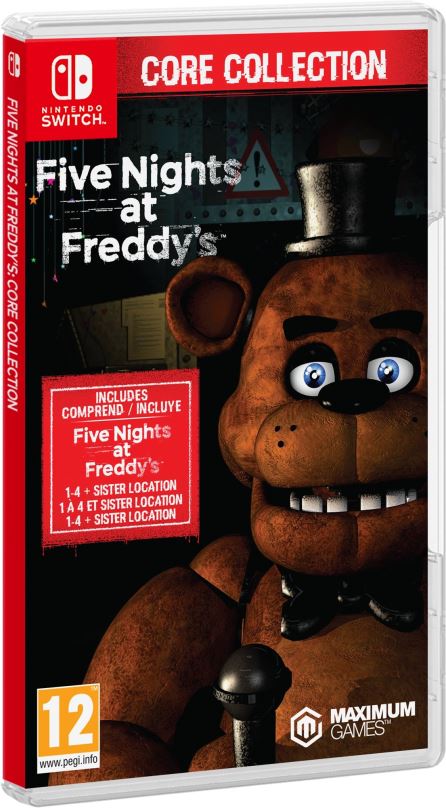Hra na konzoli Five Nights at Freddys: Core Collection - Nintendo Switch