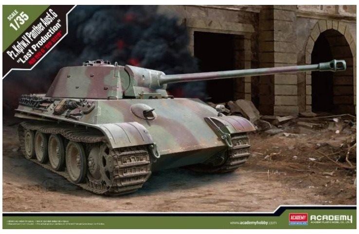 Model tanku Model Kit tank 13523 - Pz.Kpfw.V Panther Ausf.G "Last Production"