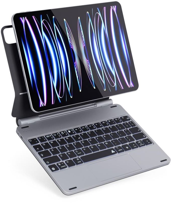 Pouzdro na tablet s klávesnicí Epico Hliníková klávesnice pro Apple iPad Pro 11"/iPad Air 10,9"/iPad Air 11" - qwerty