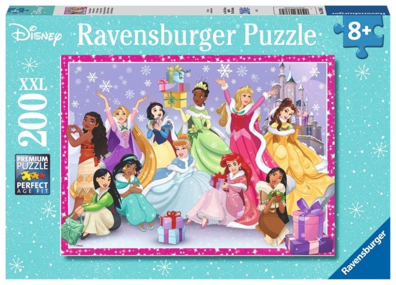 Puzzle Disney Princess: O vánocích 200 dílků