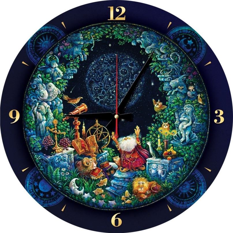 Puzzle Art puzzle Puzzle hodiny Astrologie 570 dílků (včetně rámu)
