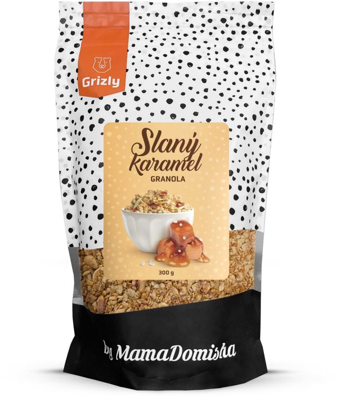 Granola GRIZLY Granola Slaný karamel by @mamadomisha 300 g