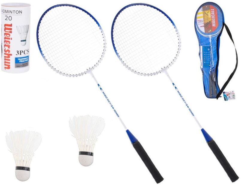 Badmintonový set KX5603 Badmintonové rakety + pouzdro