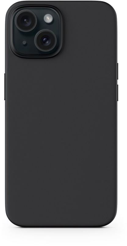 Kryt na mobil Epico Mag+ silikonový kryt pro iPhone 15 Plus s podporou MagSafe - černý