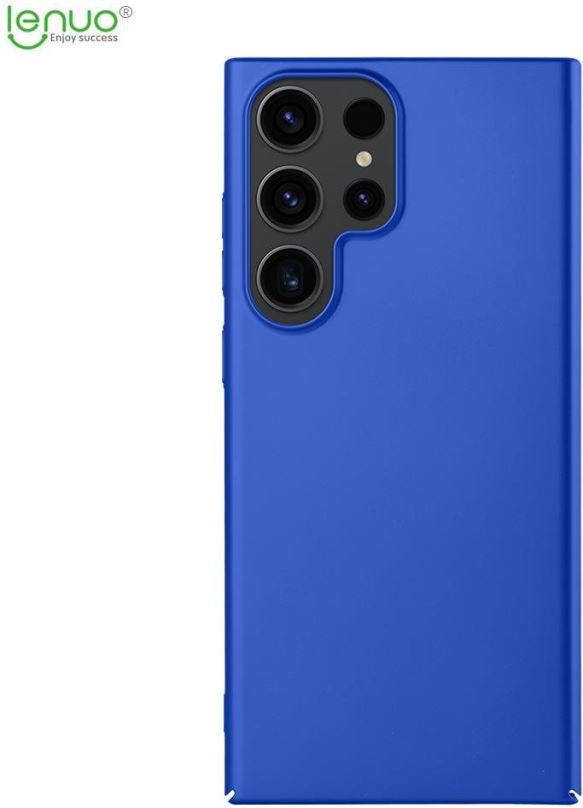 Kryt na mobil Lenuo Leshield obal pro Samsung Galaxy S23 Ultra, modrá