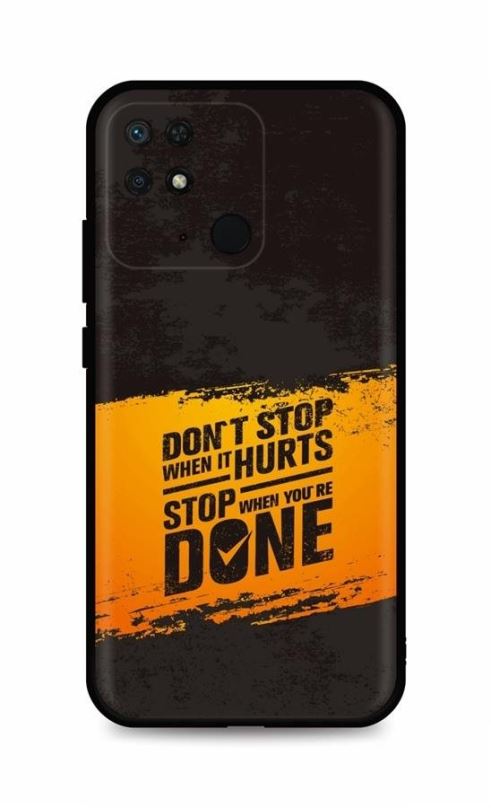 Kryt na mobil TopQ Kryt Xiaomi Redmi 10C Don´t Stop 76168