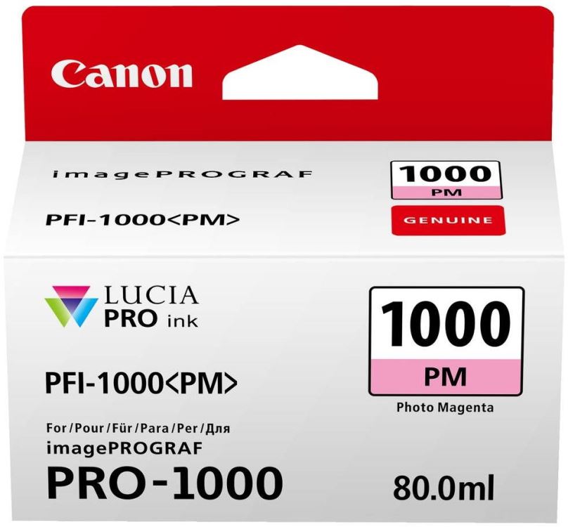 Cartridge Canon PFI-1000PM foto purpurová